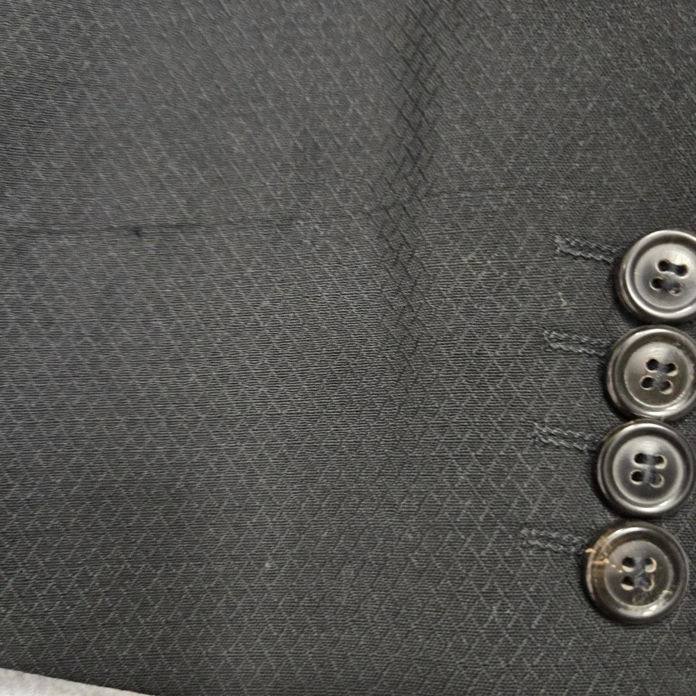 Hugo Boss Blazer Mens 36R Black Wool Blend Sport Coat Jacket Colombo Turkey Suit